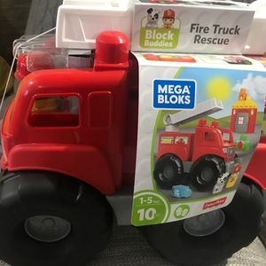 mega bloks fire truck